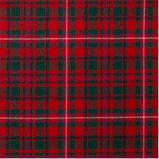 MacKinnon Red Modern 10oz Tartan Fabric By The Metre